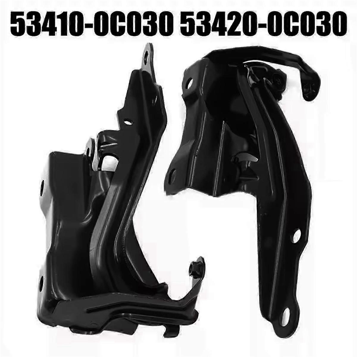 1 Pair Car Hood Hinge 53410-0C030 53420-0C030 for USK5 UPK5 GSK5 2013-2017 Quality