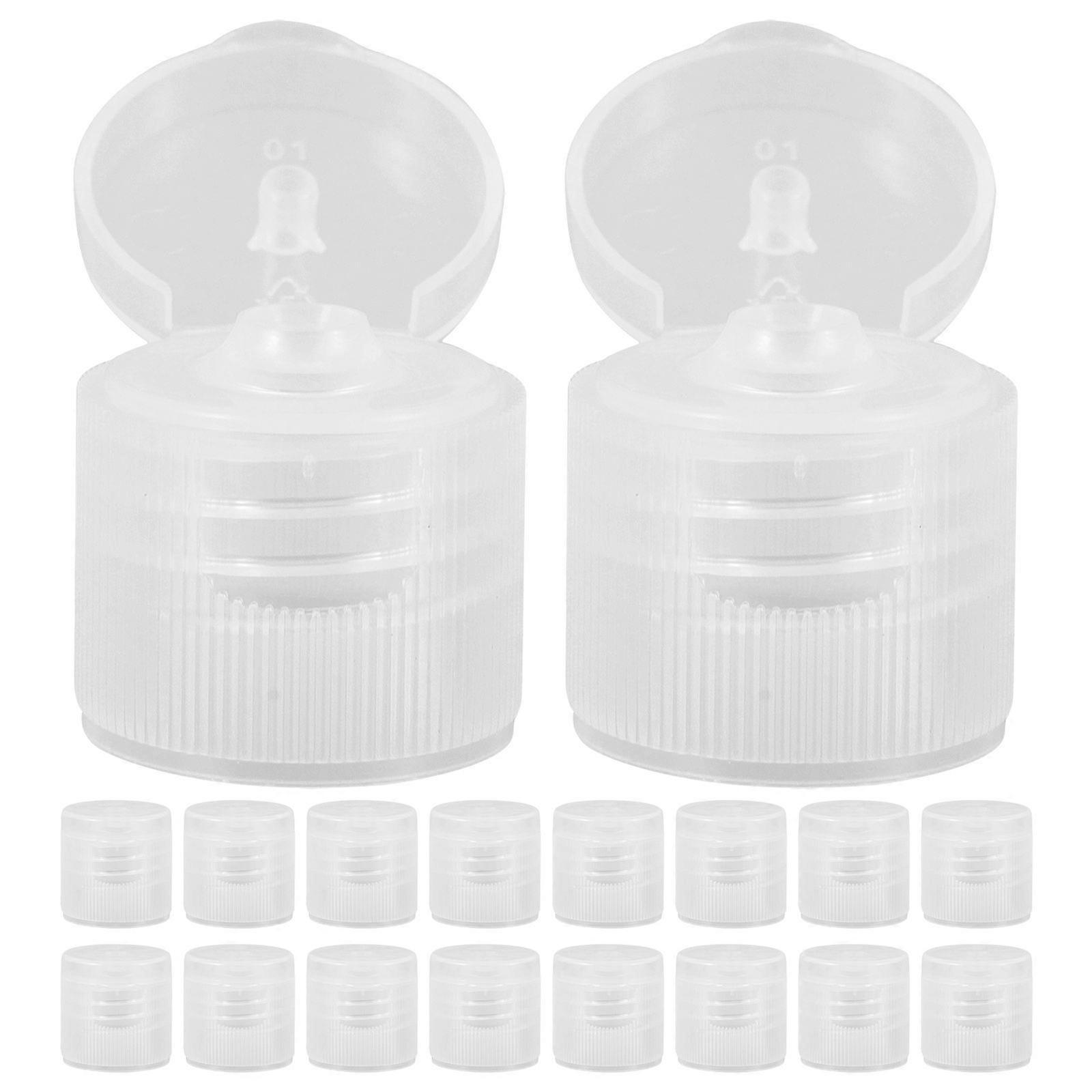 30pcs Travel Toothpaste Covers Flip-design Toothpaste Caps Screw-in Toothpaste Lid DIY Toothpaste Tube Caps