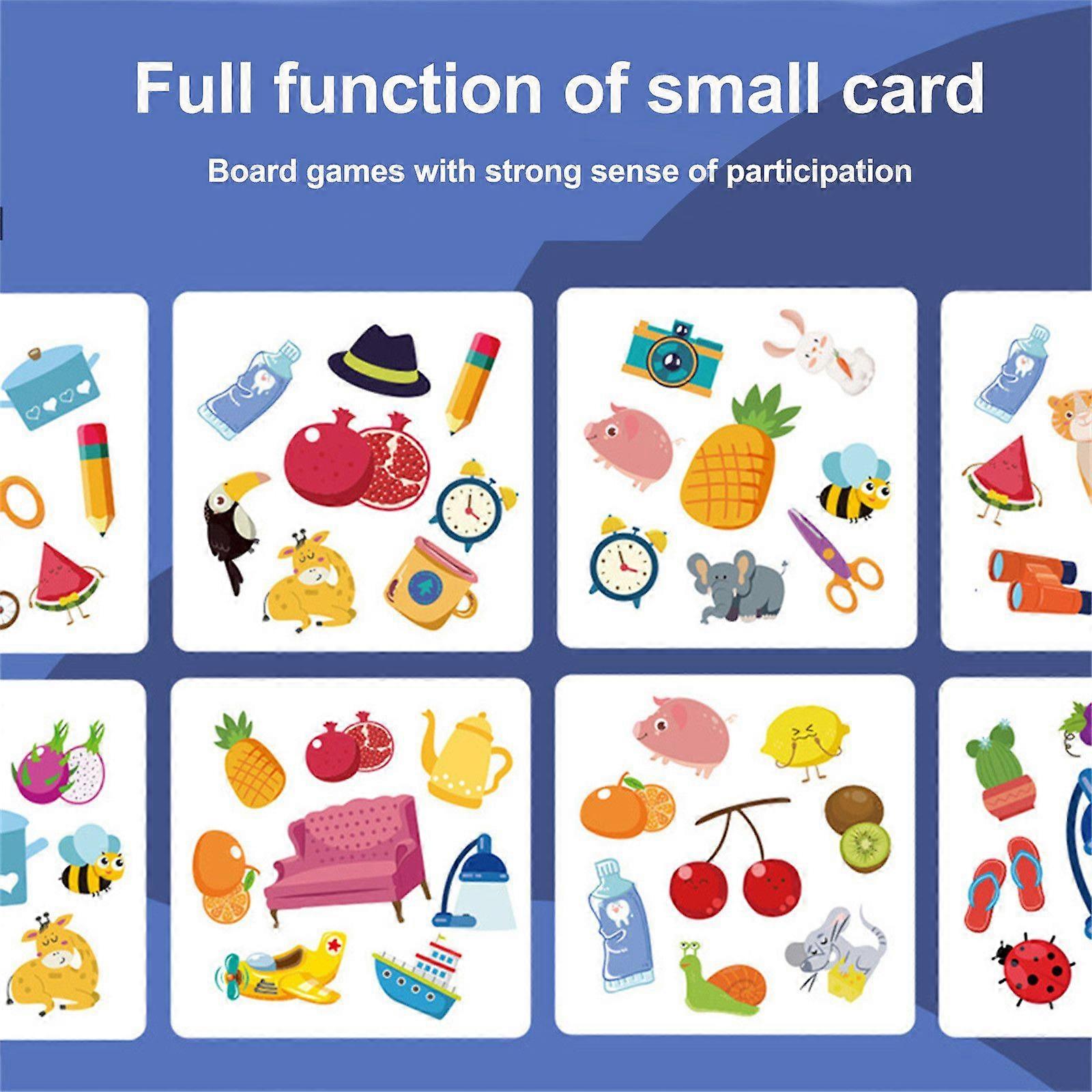 Puzzle Match Card Game - Family Night & LogicToy Playsets