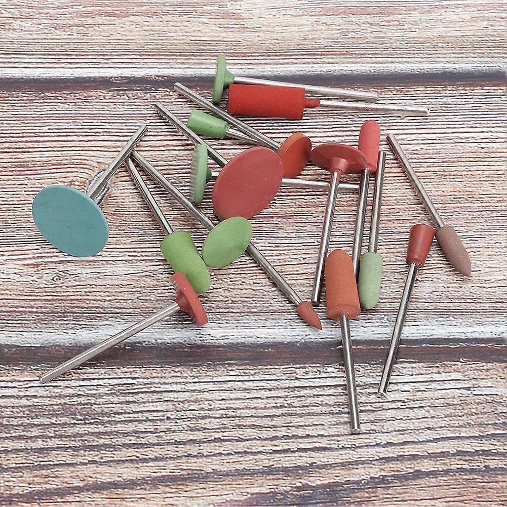 17Pcs Jewelry Polishing Head Set Grinding Buffing Wheels Kit