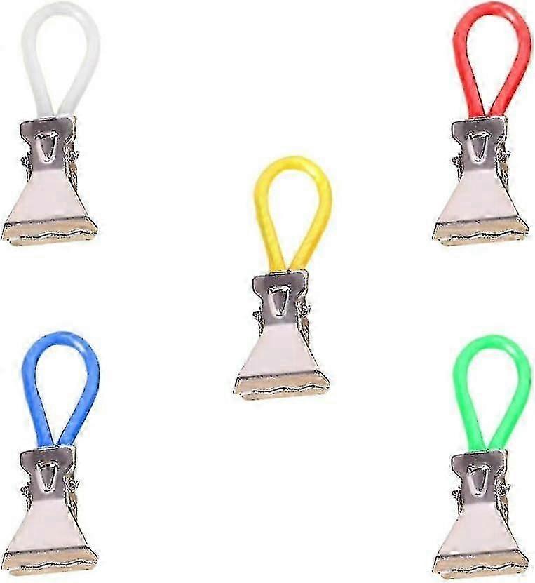 مشبك منشفة ، 5 قطع مشابك منشفة ، مشابك منشفة المطبخ ، مشبك تخزين منشفة المطبخ المعدنية ، للمطبخ ، الخزائن و أ