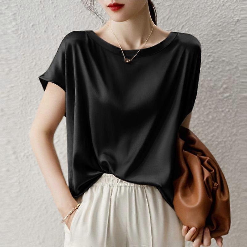 ZANZEA Womens Casual O-neck Short Sleeve Blouse