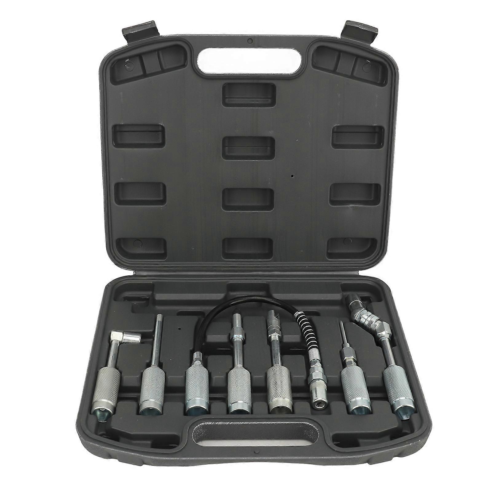 7PCS Grease Coupler Kit: 90 Degree Quick Connect Fittings for Automotive