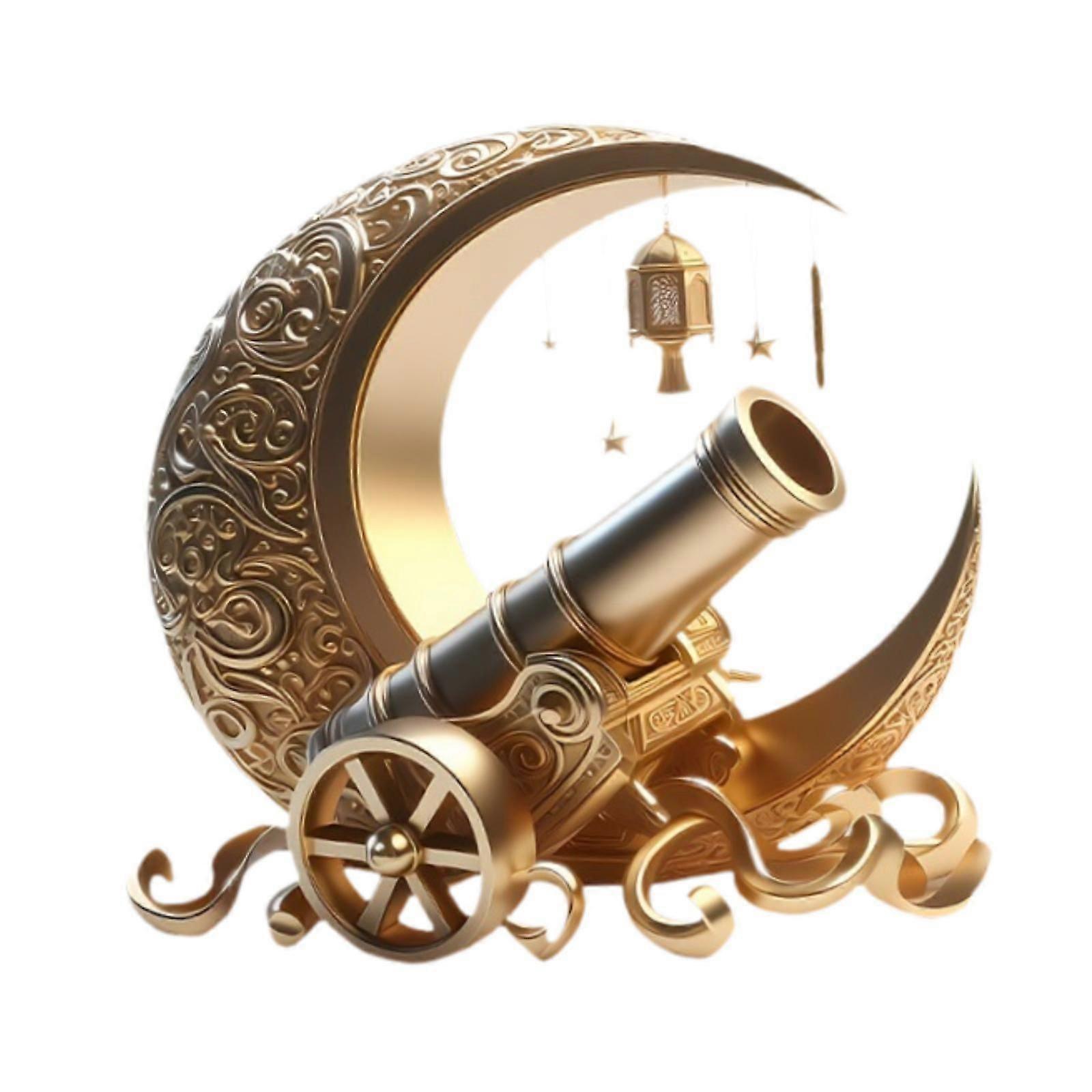 2D Flat Gift with Base Moon Tabletop Ornament for Farmhouse Study Room Hotel