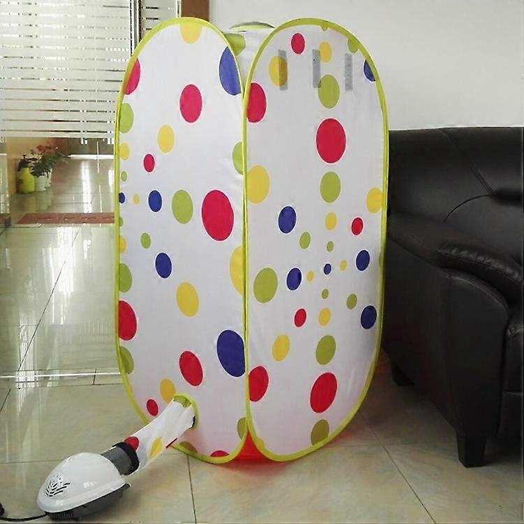 Mini sécheuse électrique portative Sac de sécheuse de sèche-linge, blanc