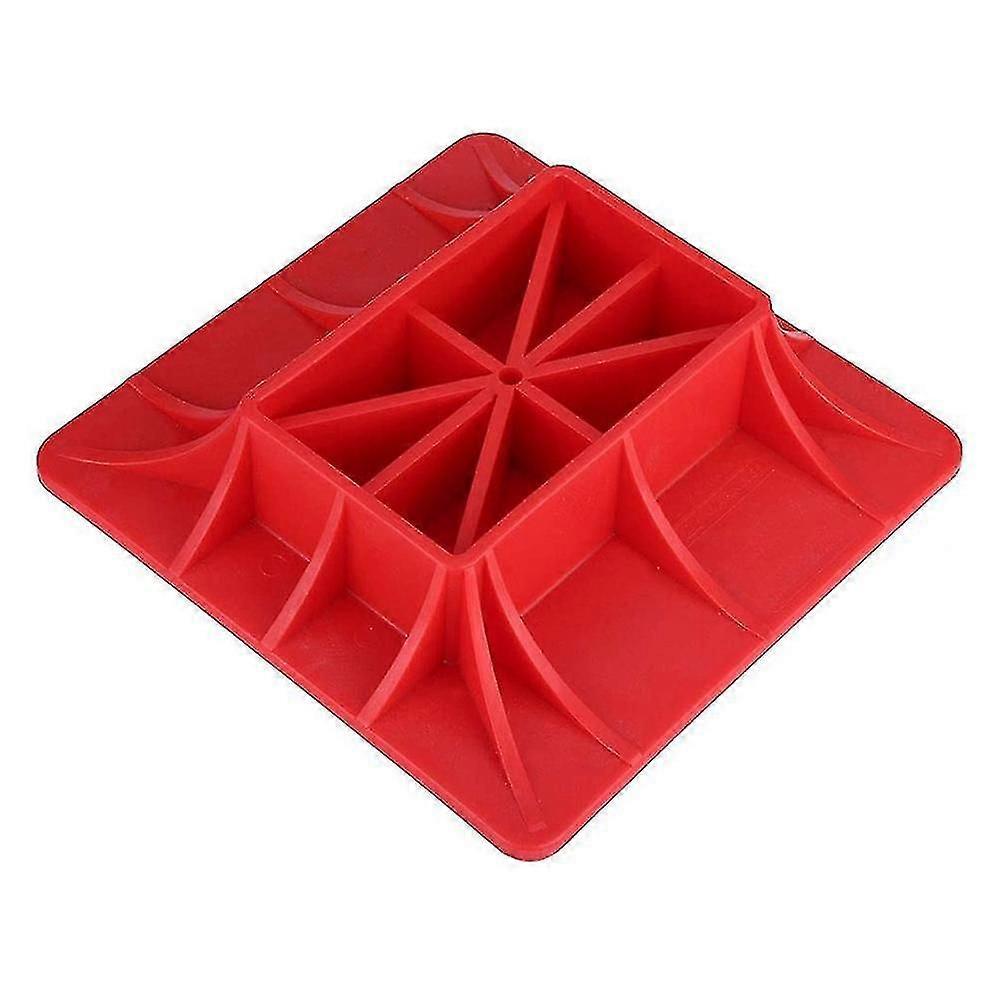Red Modified Reinforced Jack Off-road Base Lifting Jack Surface Pad To Alleviate Jack Hoisting Sink