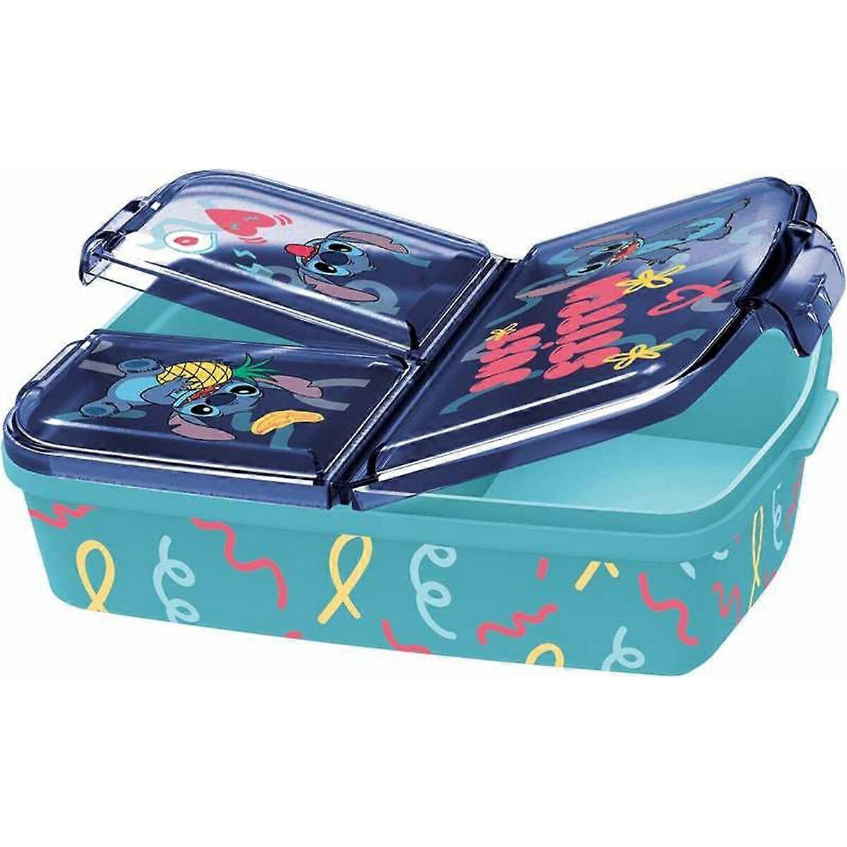Scomparto Lunchbox Stitch Palms polipropilene 19 x 14 x 7 cm 19,5 x 16,5 x 6,7 cm