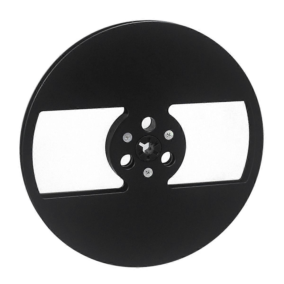 1/4 7 Inch Empty Tape Reel Universal Open Reel Sound Tape Empty Reel for Reel to Reel for /ReVox Studer Black
