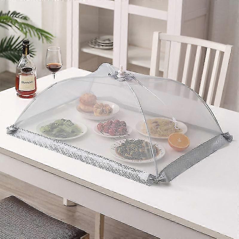 Rectangular Household Vegetable Cover Foldable Table Cover Table Cover Breathable And Dustproof Vegetable Cover