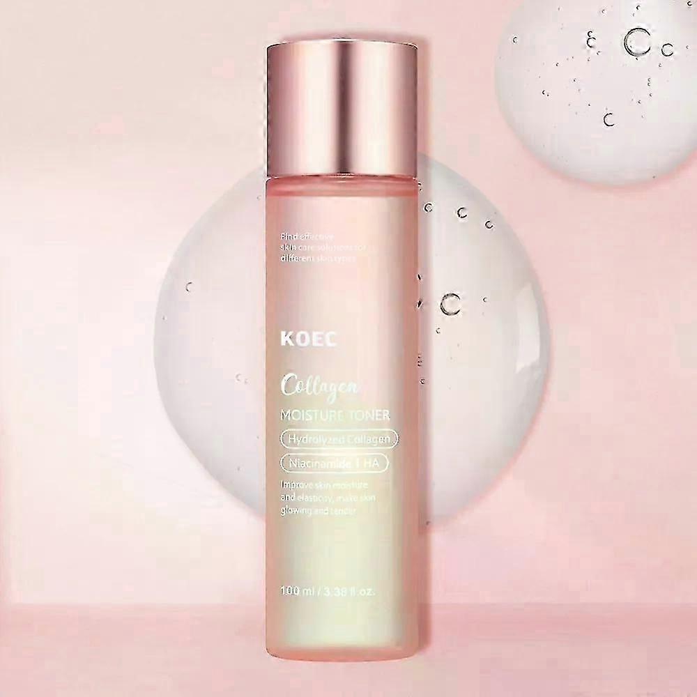 Kollagenvatten för ansiktet, kollagenserum ansiktsvatten för fyllig och fast hud, lyster och uppfriskande ansiktsvatten, ökar hudens elasticitet, förfinar huden