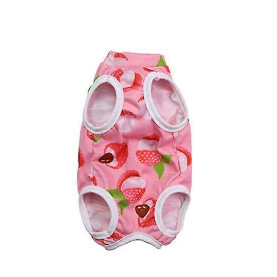 Cat Weaning Suit Printing Four-legged Polyester Anti Licking Postpartum Apparel Cats Weaning Suit For Spring Summer