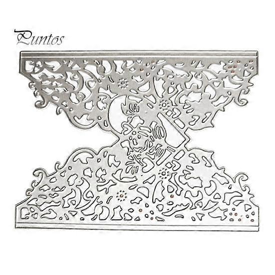 Love Heart Lace Cutting Die Scrapbooking Embossing DIY Paper Craft Stencil Mold