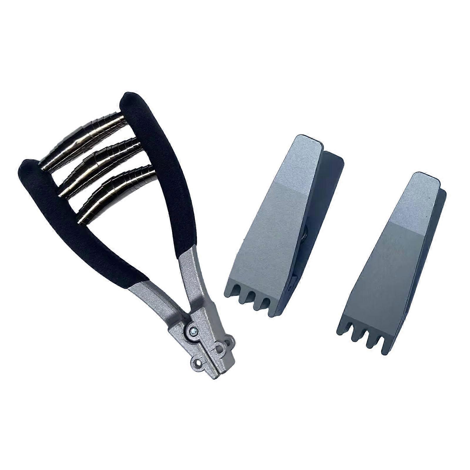 Badminton Starting Clamp Stringing Tool 3 Spring Alloy Durable Manual Stringing