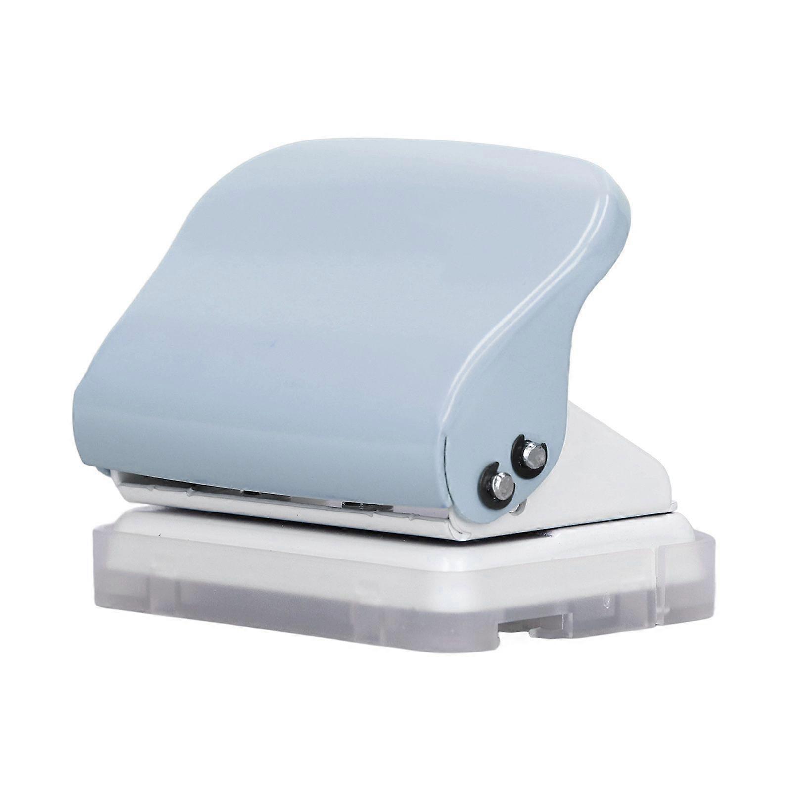 Perforator cu 3 găuri pentru documente gri