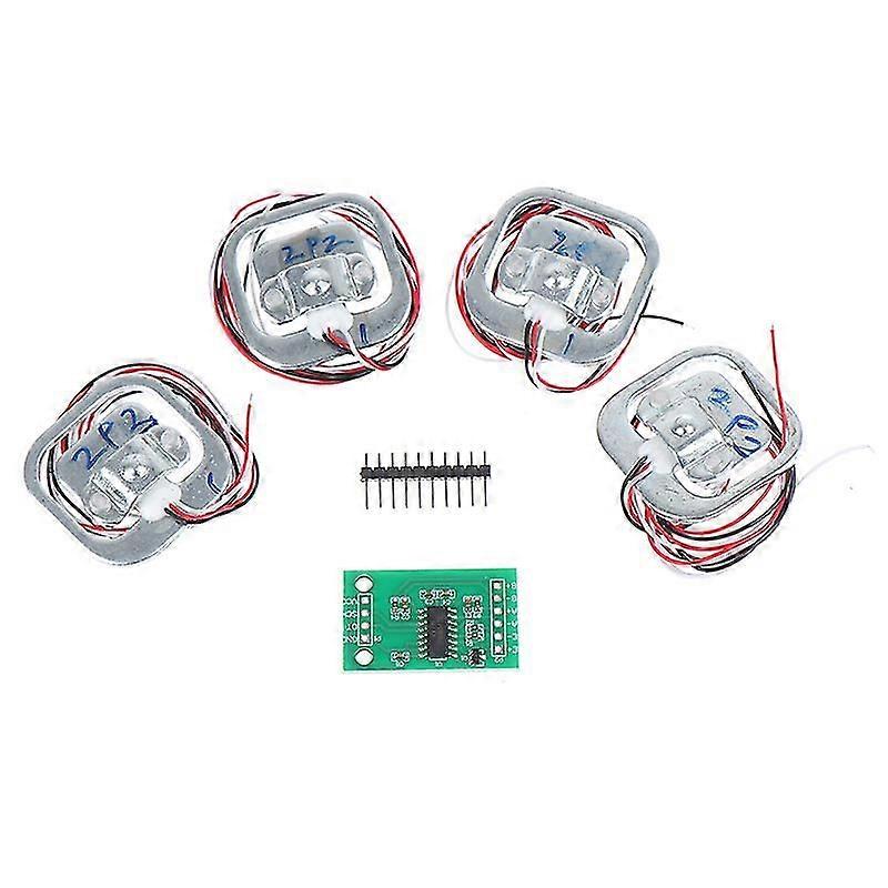 HX711 Ad Module 4pcs 50kg Human Scale Load Cell Weight Sensors