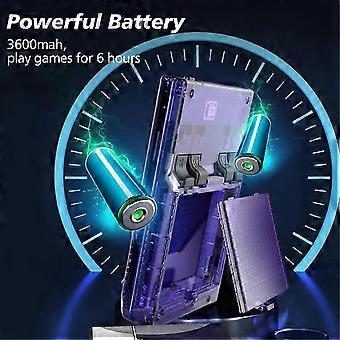R35Plus Retro Video Game Console 128G 20,000+Games 3.5in IPS Screen Handheld Game Console Linux System for PSP PS1 B