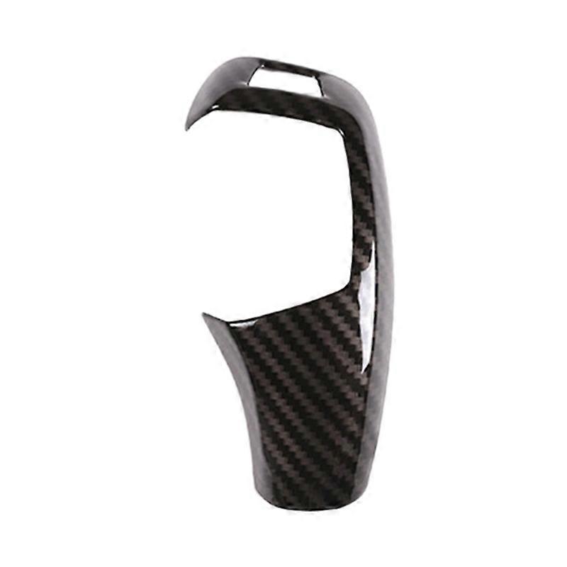 Car Gear Shift Knob Cover for - F20 F30 F31 F34 X5 F15 X6 F16 Carbon Fiber Gear Shift Head Ball Coll