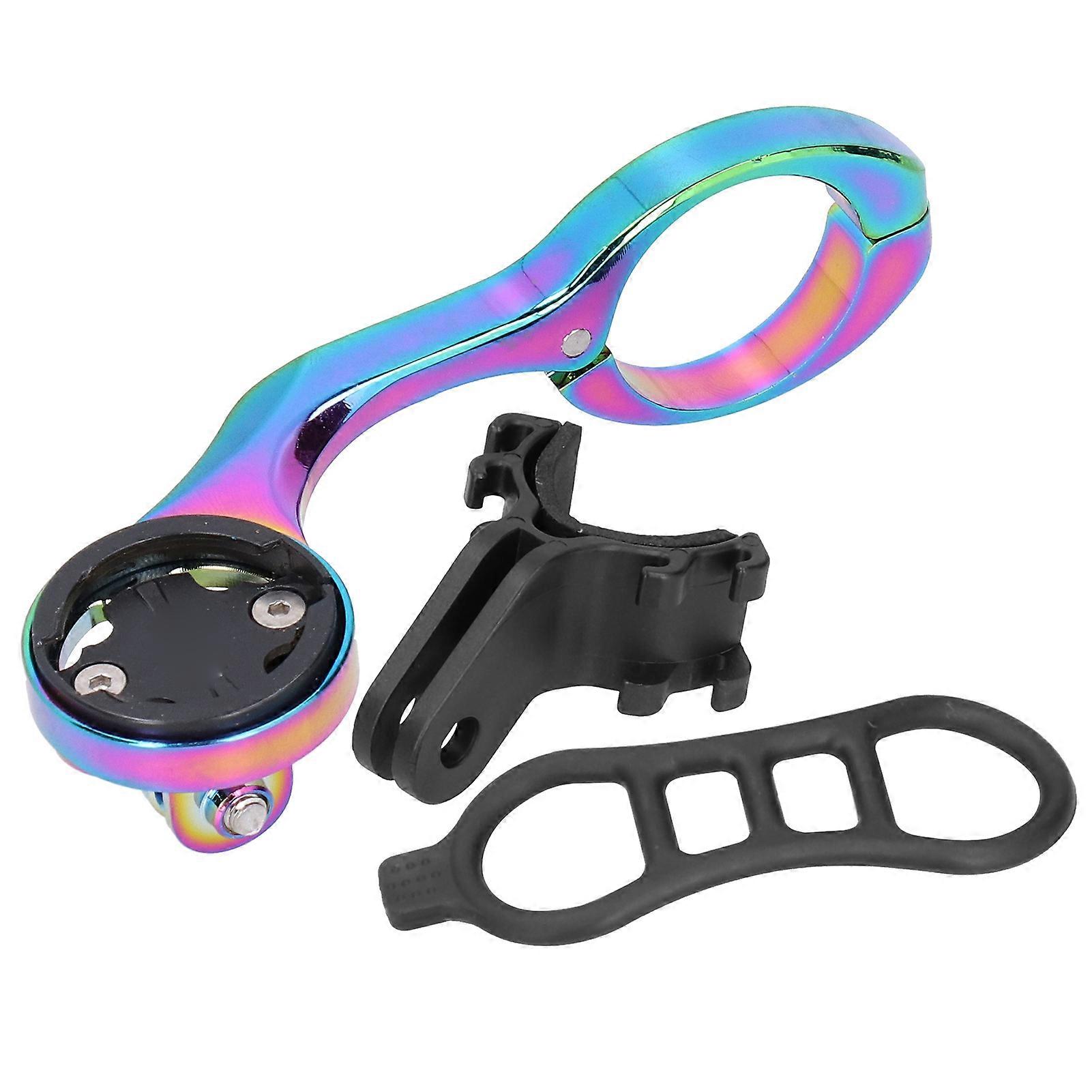 Coloré Electroplating Bike Computer Extended Bracket Holder Support en alliage d’aluminium