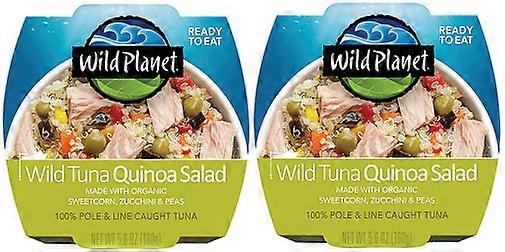 Wild Planet Ready To Eat Wild Tuna & Quinoa Salad 2 Pack