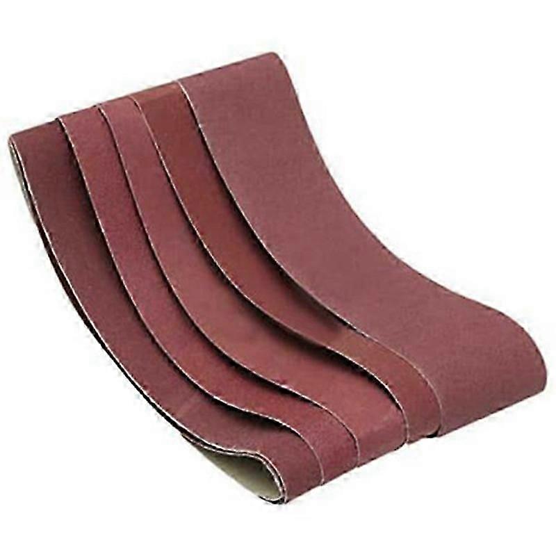 5 Peças 100 x 915mm Faixa de Lixamento 4 Polegadas x 36 Polegadas Faixa Abrasiva Tela de Lixamento com 60 120 180 240