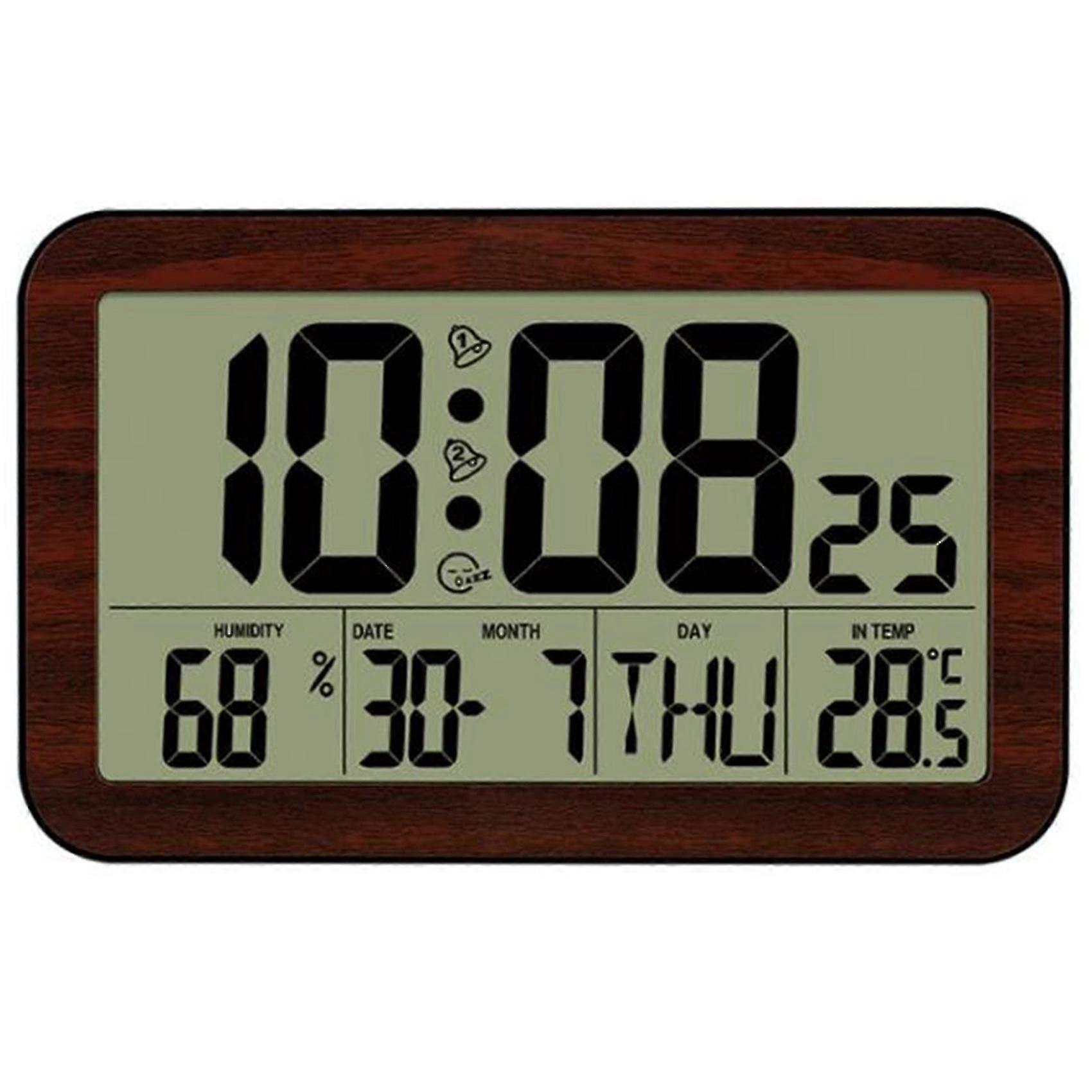 Screen Digital Wall Clock Home Electronic Wall Clock Student Electronic Alarm Clock Digital Displa