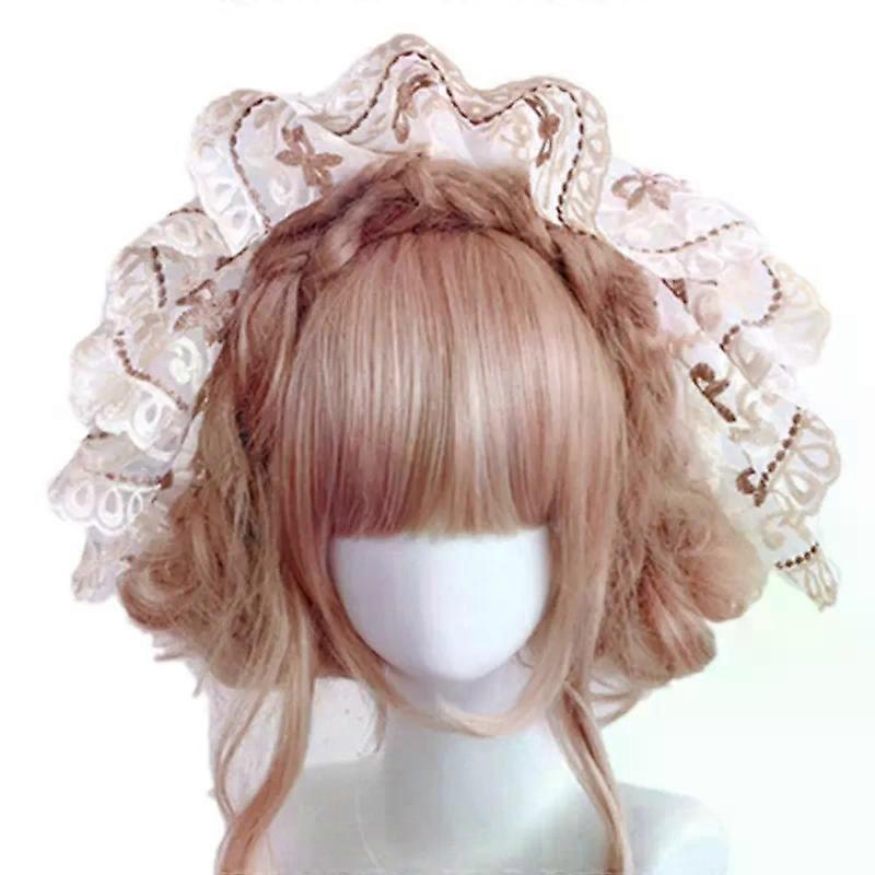 Retro Ribbon Flowers Bonnet man hat Headdress Handmade man hat for Wedding Party Gothic Victorian Party