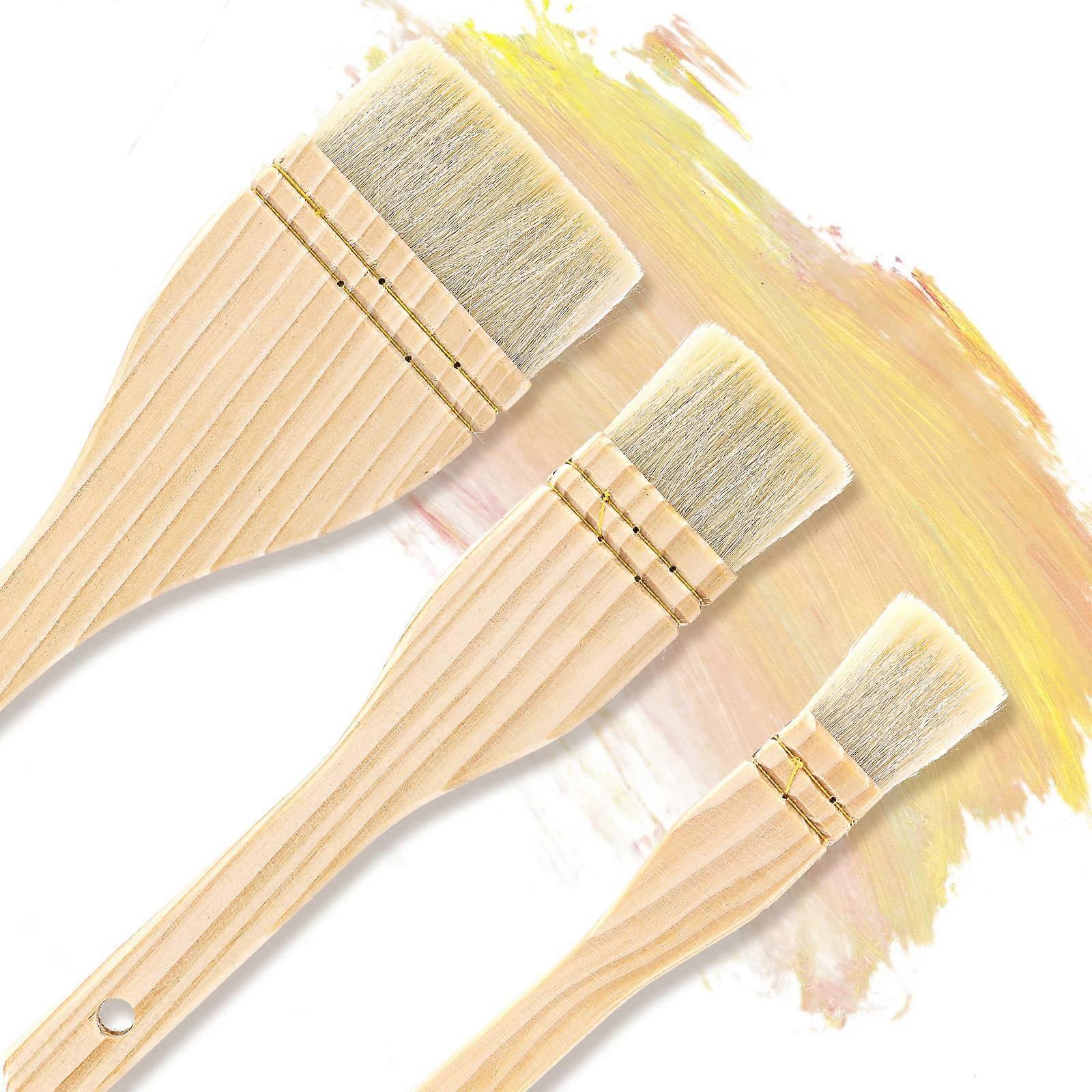 Soft Brushes for Painting Ceramic Pottery
