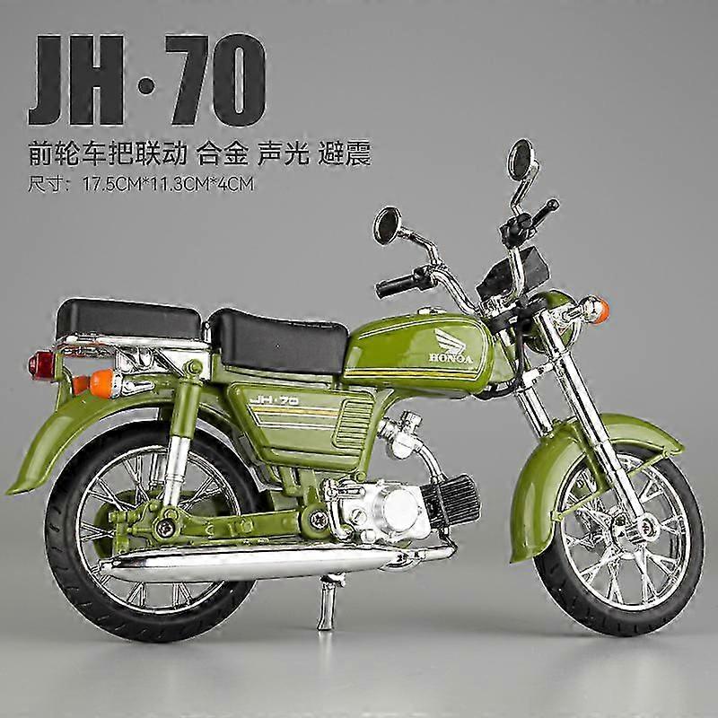 1:12 Honda Jh70 Jialing Jmc χυτός κύβος μοτοσικλετών πρότυπο παιχνίδι οχημάτων συλλογών Ήχος και φως εκτός δρόμου αυτοκίνητο παιχνιδιών Autocycle