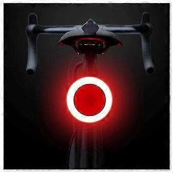 Noël Accessoires de vélo Multi Modes d’éclairage Bicycle Light Usb Charge Led Bike Light Flash Tail Lights pour Montagnes Bike Seatpostblack