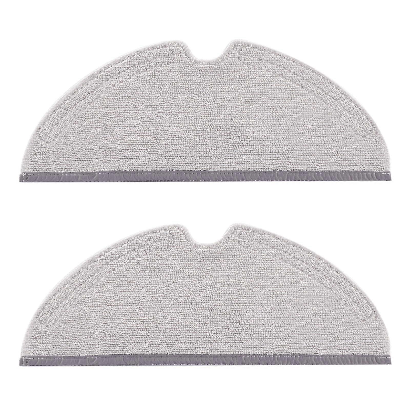 Pack of microfiber mop cloths for robot vacuum cleaners