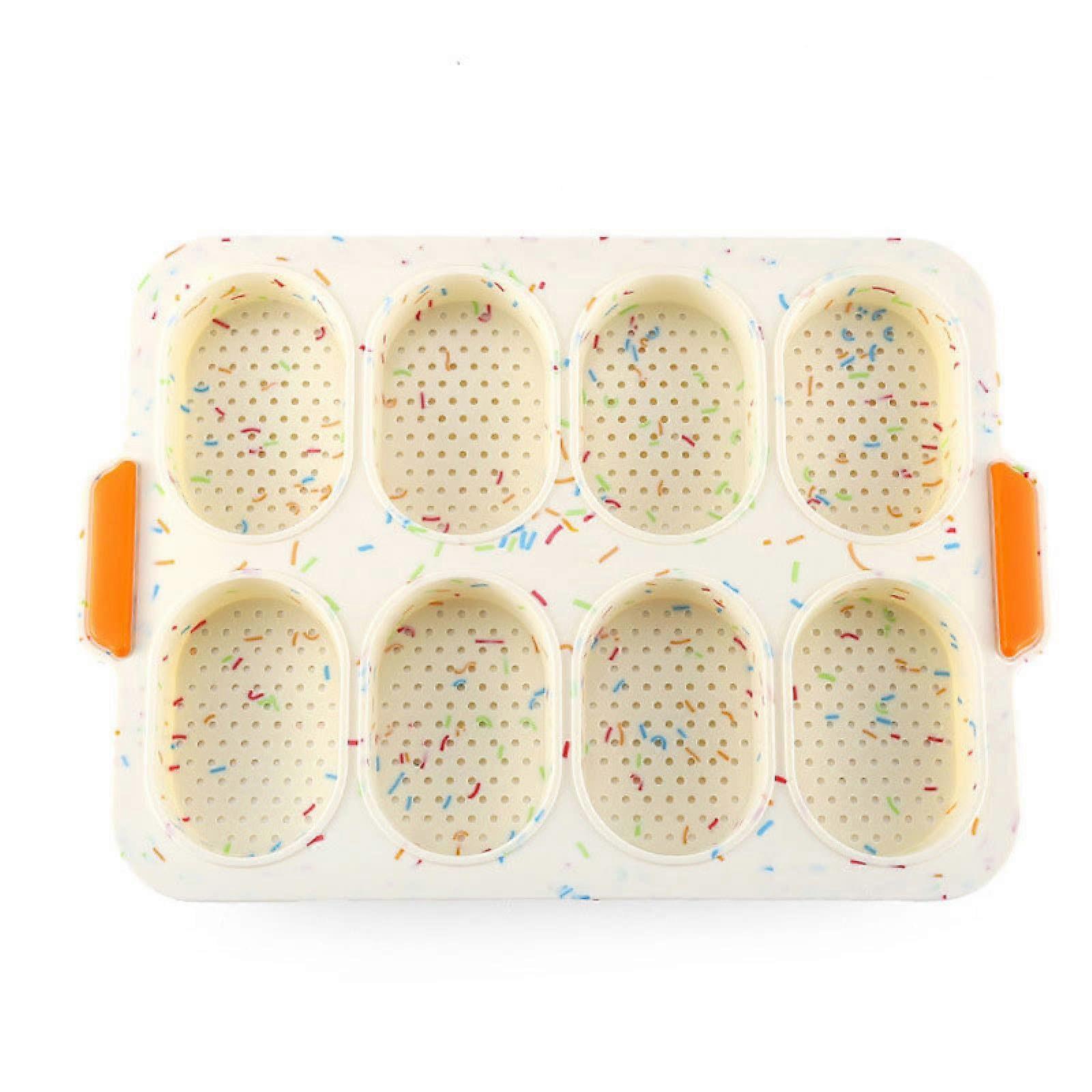 1 Pcs Non Stick Silicone Baking Tray for Baking French Bread Size 5