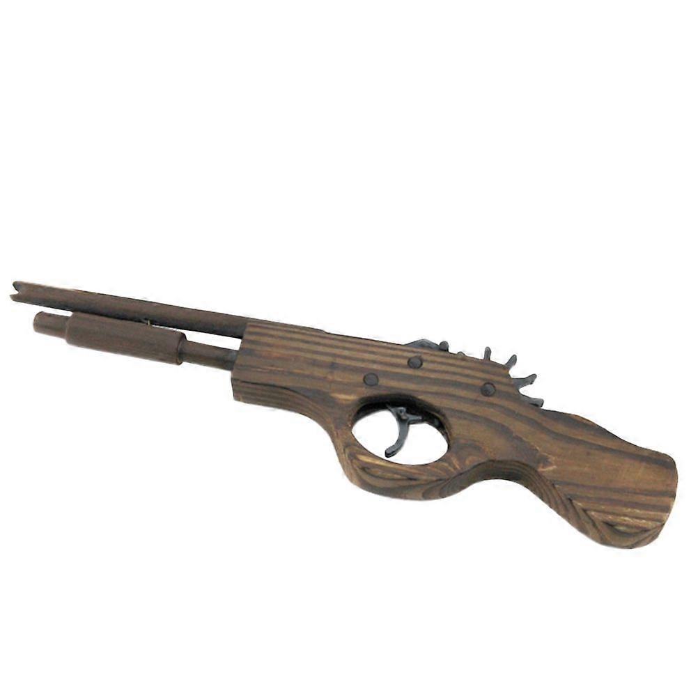 Classico Elastico Lanciatore Brocca Giocattolo di Tiro In Legno per Bambini Ragazzi e Ragazze (Modello Casuale e Colore Casuale)