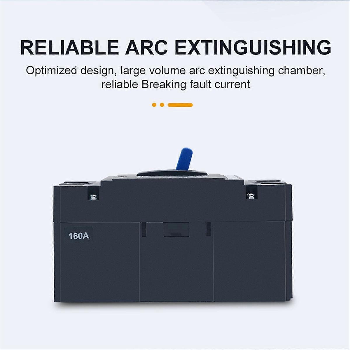  Solar Molded Case Circuit Breaker MCCB Protection Switch 125A