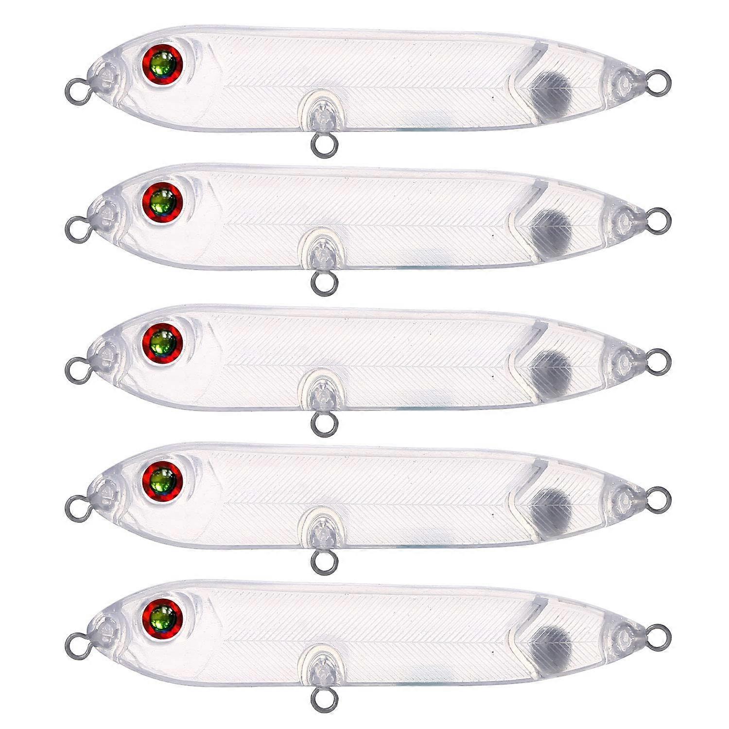 lokke emner, crankbait emner fiske lokker sæt, 20stk 10,5 cm 10,4 g umalet blank hårde lokker kit, fiske lokker DIY kit