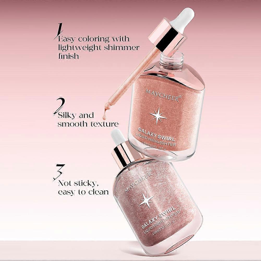 Face Highlighter Illuminator Cream Gloss Shimmer Glow Concealer Liquid Makeup