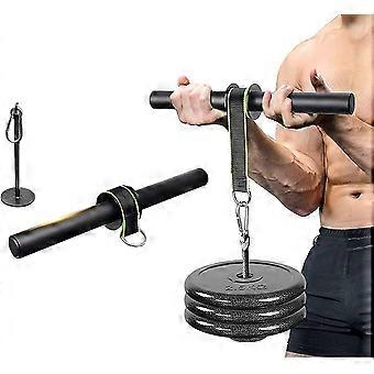 Forearm trainer with wrist wheel, training is flexible, efficient and stable, hand and wrist exerciser, suitable for muscle strength training in gym, 