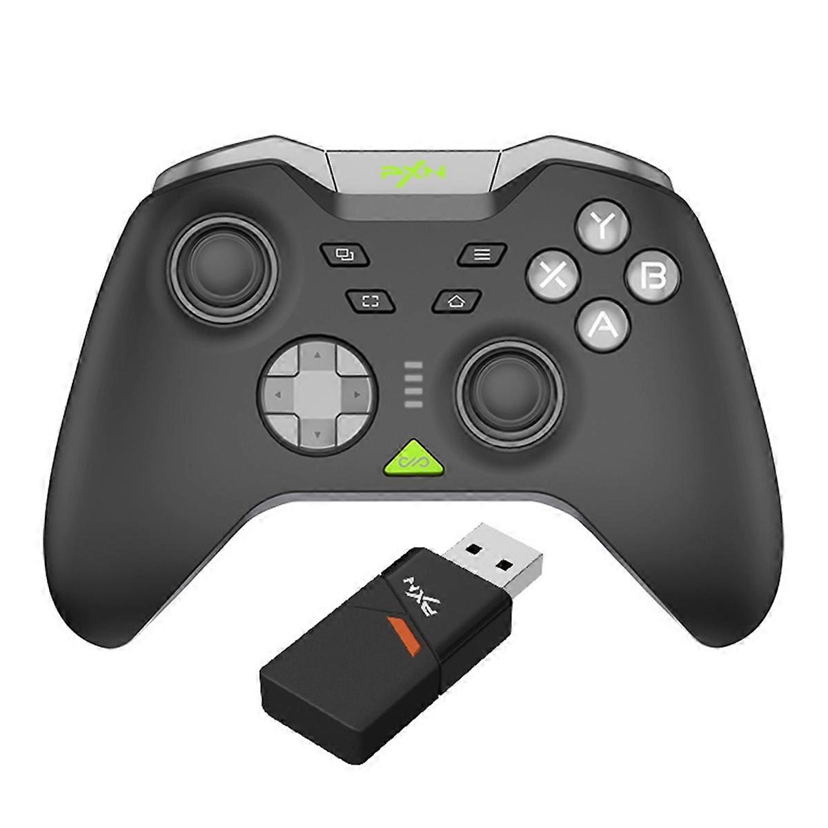 PXN P5 Bluetooth Gamepad 1000Hz Hall Trigger Rocker Tri-Mode Schwarz