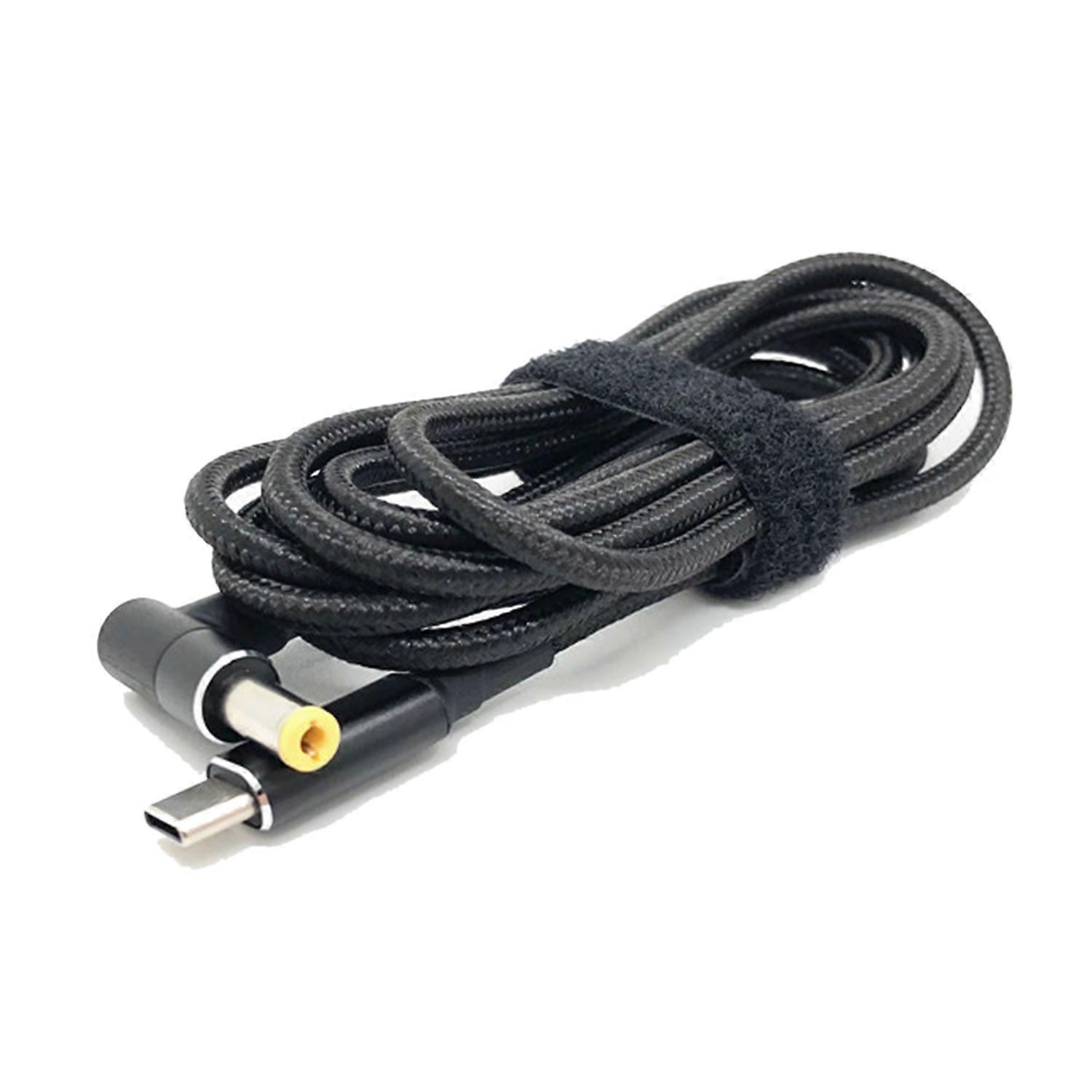 USB Type C PD-kaapeli DC-virtaliitin muunnin 5,5X2,5 mm