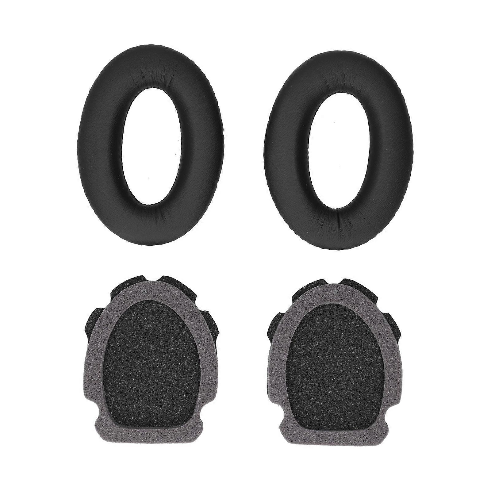Replaceable Memory Foam Earpad Kit Sleeve with Pad Cotton for Aviation Headset X A10