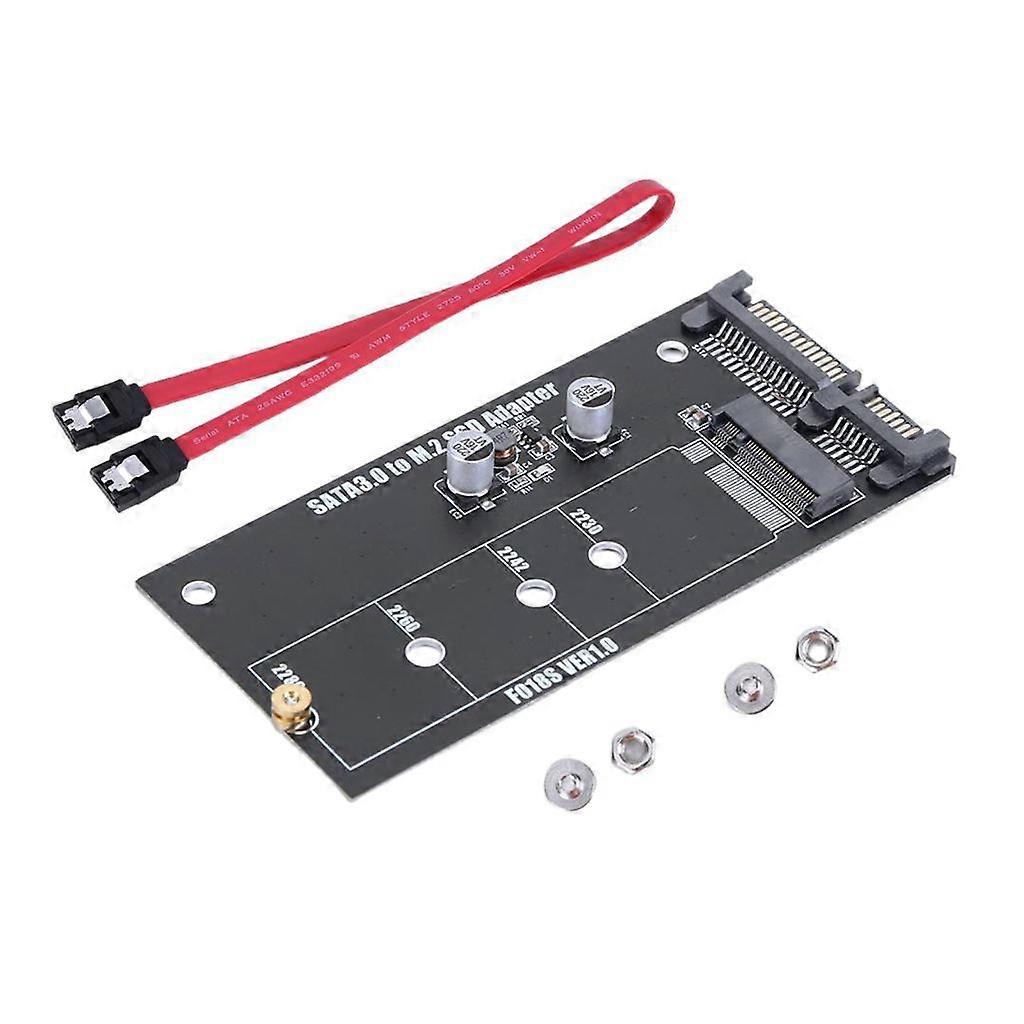 M.2 ساتا SSD محول بطاقة محول 22Pin SATA3.0 إلى M2 SSD لتحويل 6G