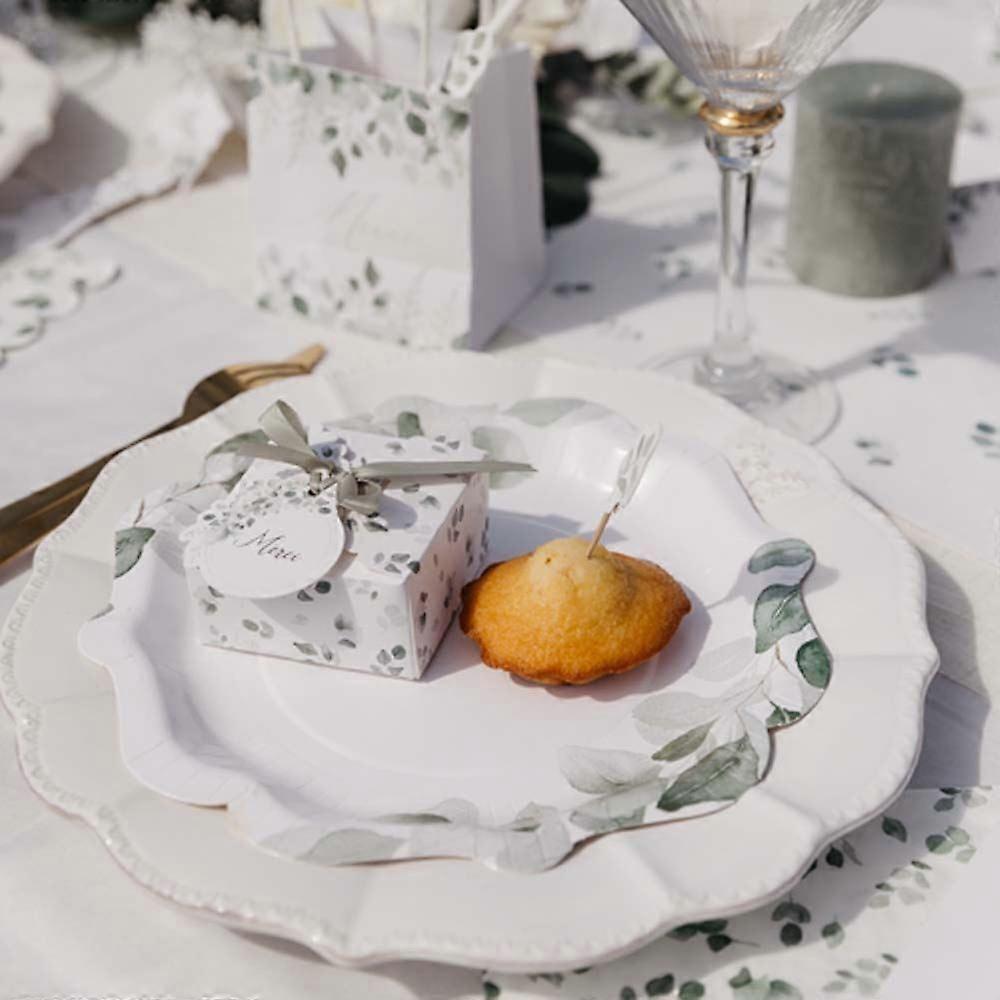 Botanical Paper Plates x8