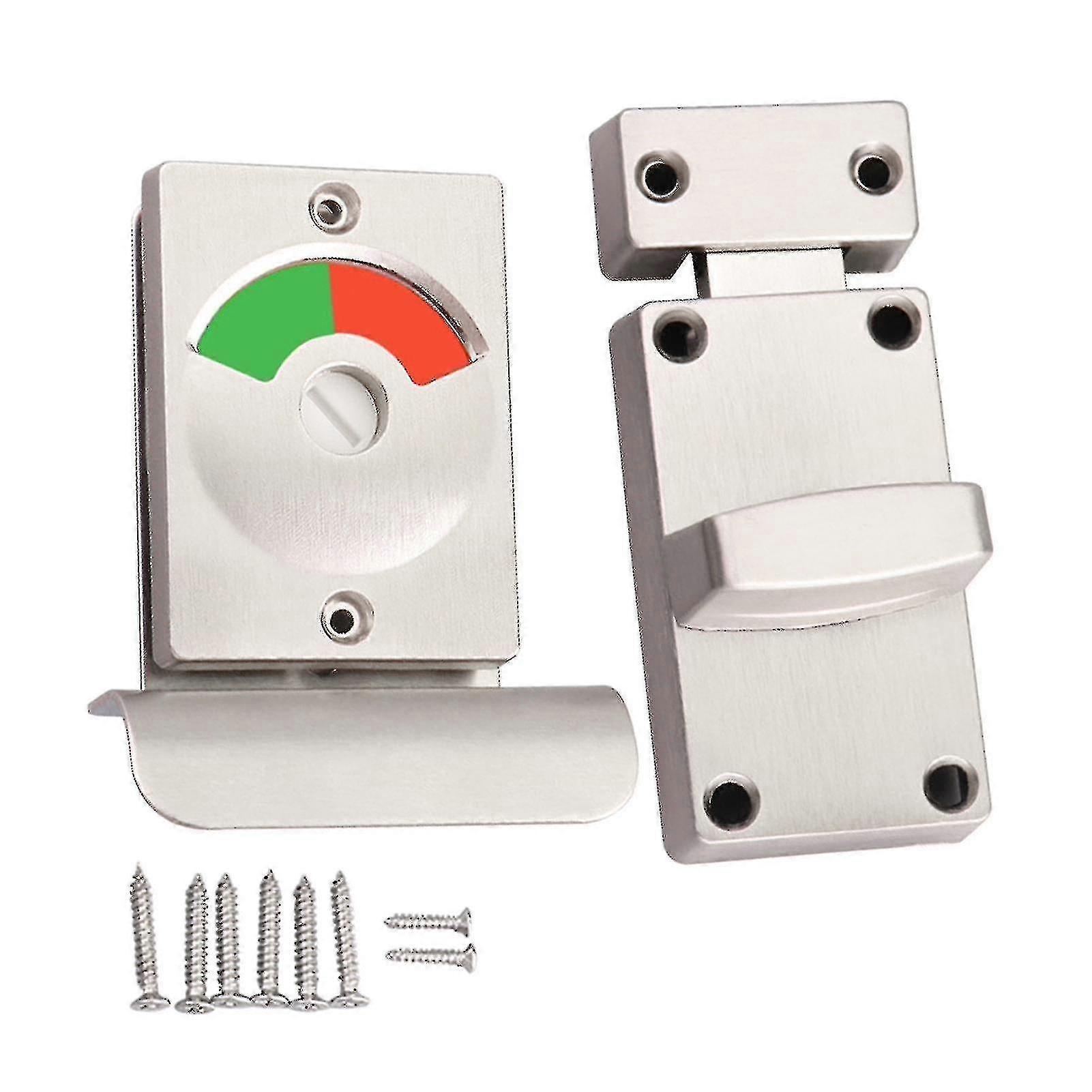 Nerezový Indikátor Dveřní Zámek WC Hardware Domácí Prázdný Angažovaný Pro Koupelnu