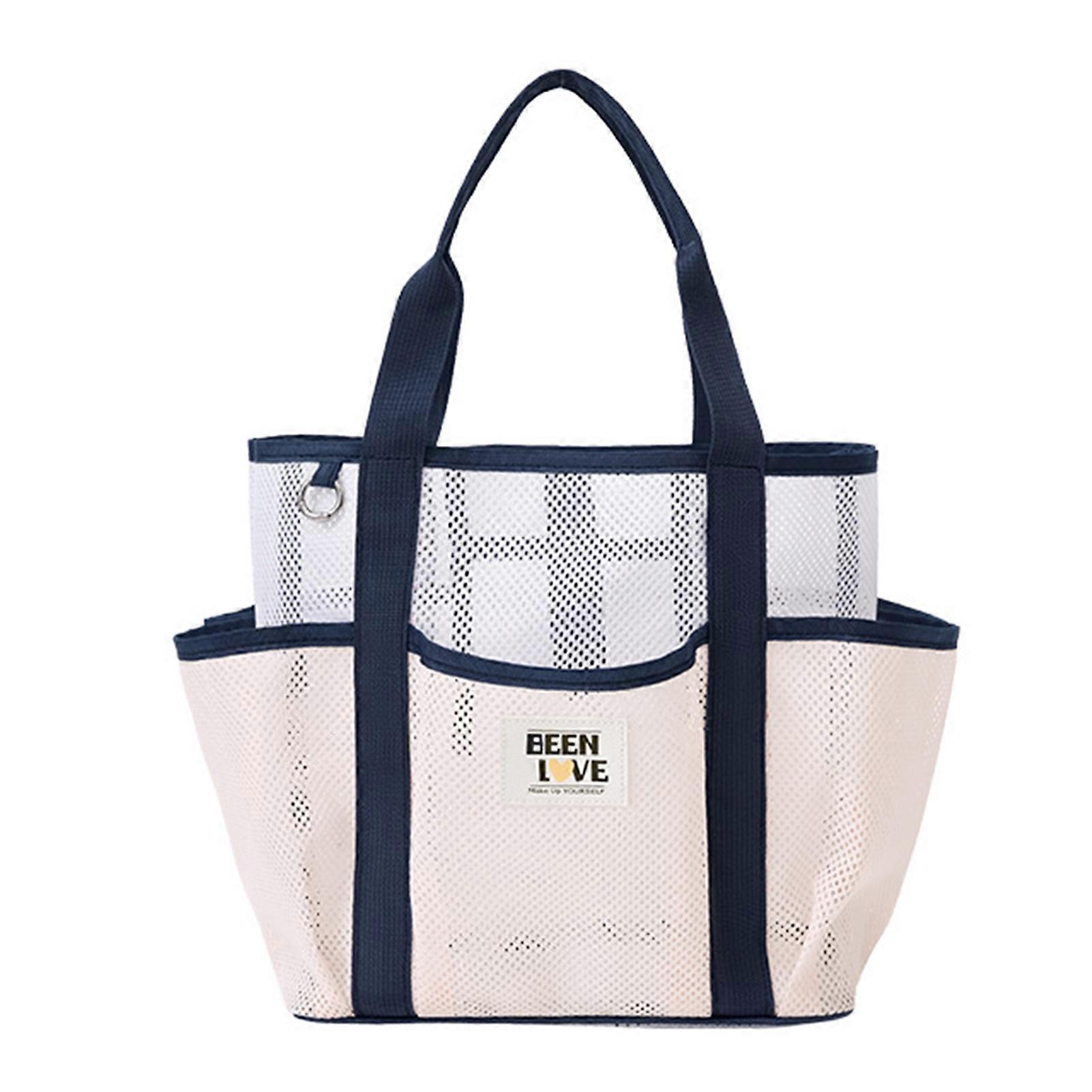 Extra Large Mesh Beach Bag - Durable, Breathable, and Reusable Tote for Beach, Pool, Gym, Shopping, and Travel with Stylish Design