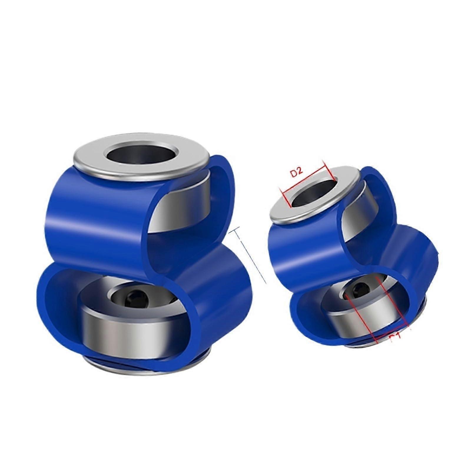 LS D D40L50 8 Font Encoder Coupling Double Loop Flexible Torque Aluminum Alloy CNC 3D Printer Connector 5mm x 7mm