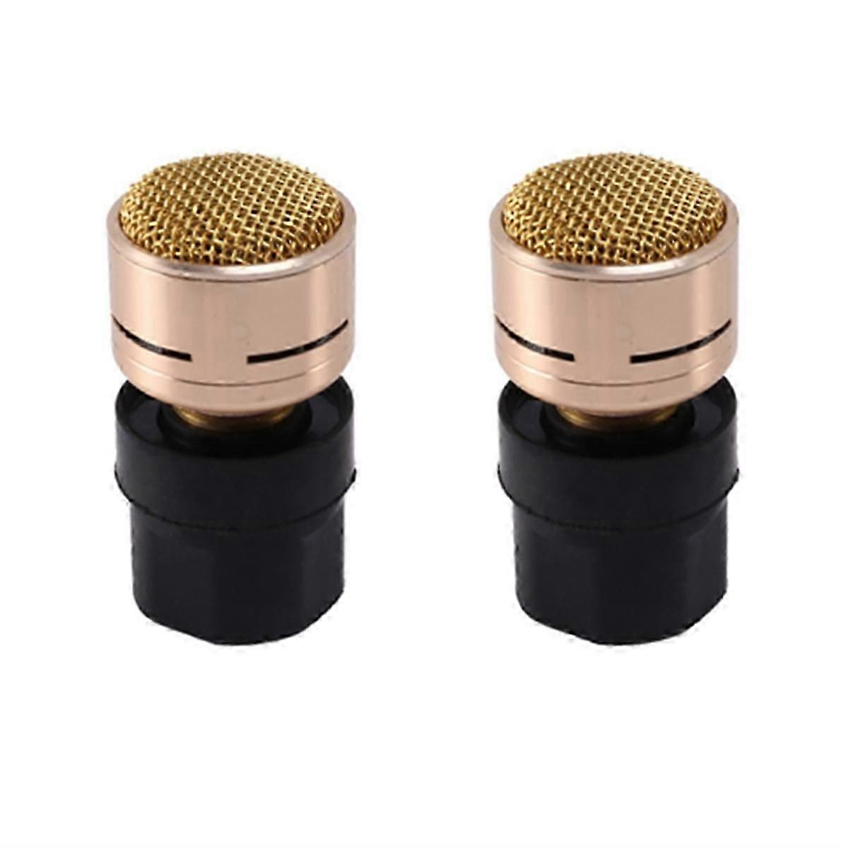 Lot de 2 micros dynamiques N-M182, capsule centrale universelle, remplacement et réparation pour fil