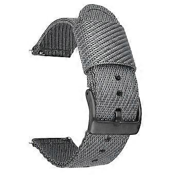 INF Stilvolles 24/22/20/18mm Nylon-Uhrenarmband Ersatz