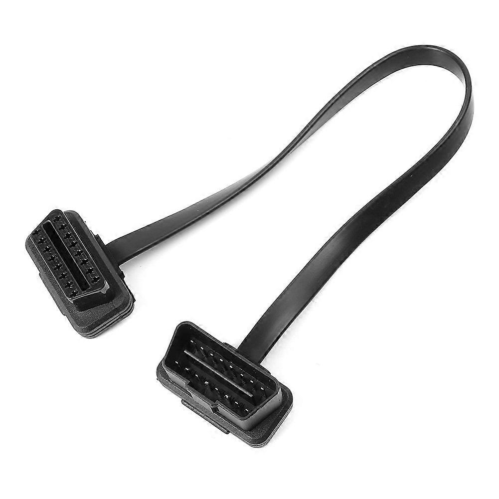 FSFY 50CM/19.7' OBD II OBD2 16 针转公母延长线诊断延长器