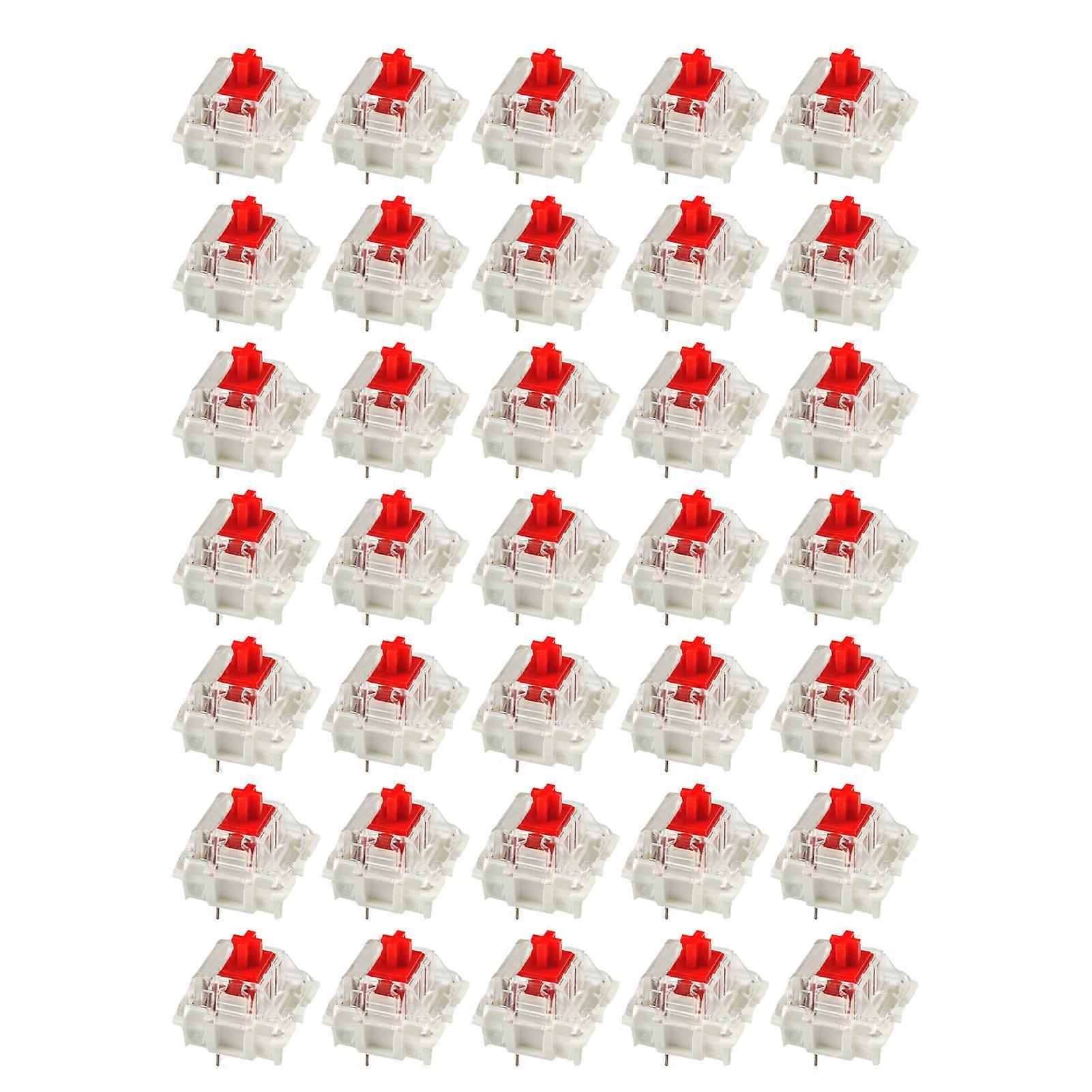 35pcs SMD RGB DIY High Stability Transparent Mechanical Keyboard Switch for Beginner Professionals