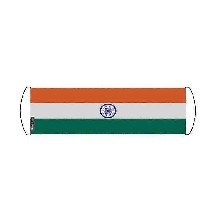 Flag - India - 24 x 70 cm - Polyester - Waterproof - Double-sided