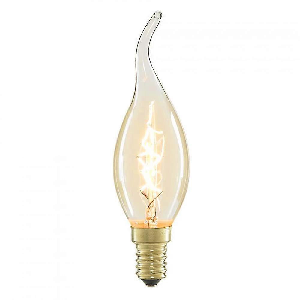 E14 Dimmable Vintage Amber Glass Filament Light Bulbs, Warm White 2700K, 4W, Energy Saving, Decorative Lighting